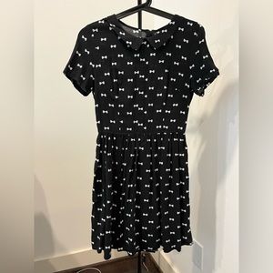 H&M black mini dress